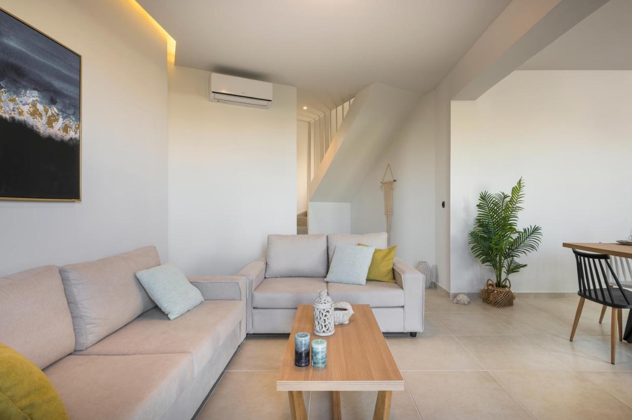 מאלמה Aegean Breeze Luxury Apartments Next To The Sea מראה חיצוני תמונה