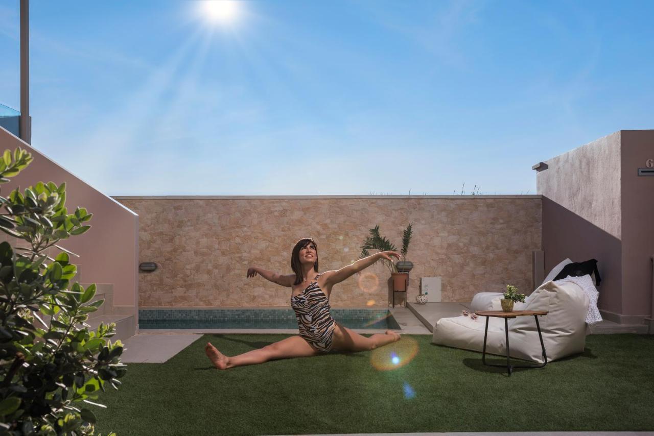 מאלמה Aegean Breeze Luxury Apartments Next To The Sea מראה חיצוני תמונה