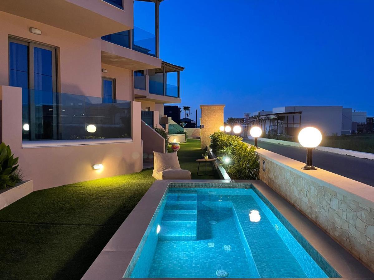מאלמה Aegean Breeze Luxury Apartments Next To The Sea מראה חיצוני תמונה