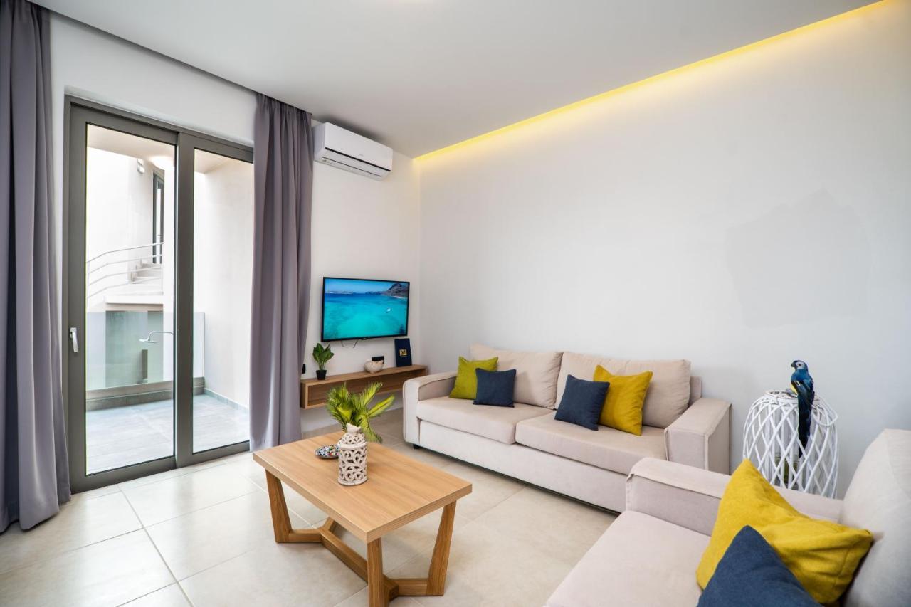 מאלמה Aegean Breeze Luxury Apartments Next To The Sea מראה חיצוני תמונה