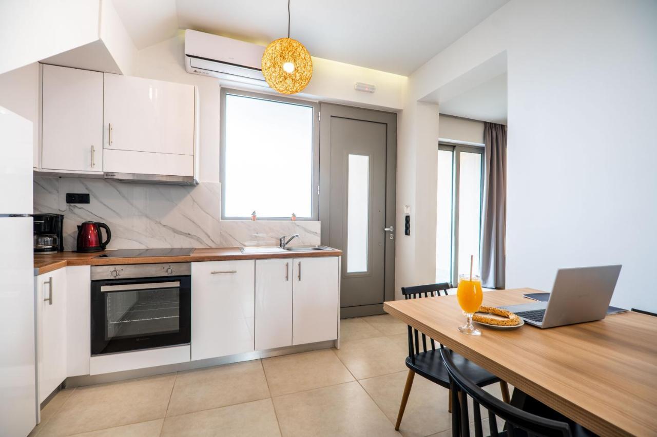 מאלמה Aegean Breeze Luxury Apartments Next To The Sea מראה חיצוני תמונה